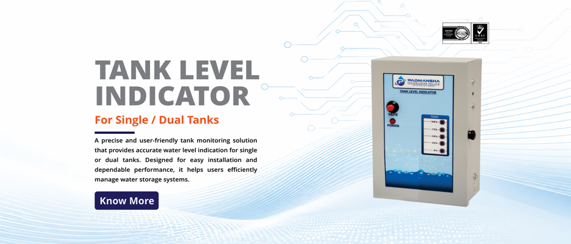 Control Panel For Sewerage Dewatering Pumps